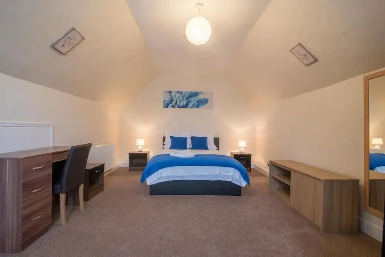 2 bedroom serviced & equipped house