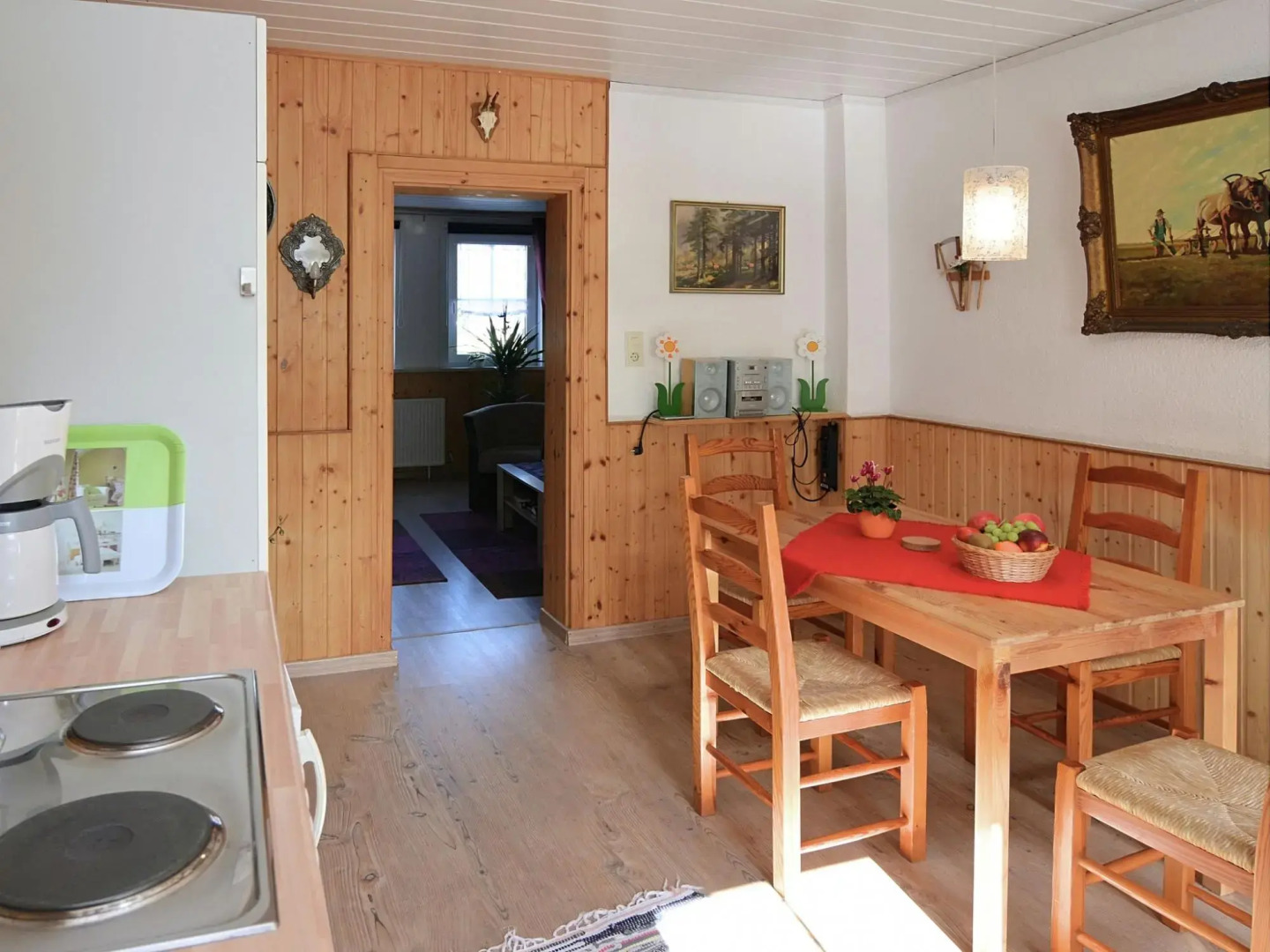 Wonderful Apartment in Herzberg ot Sieber With Barbecue
