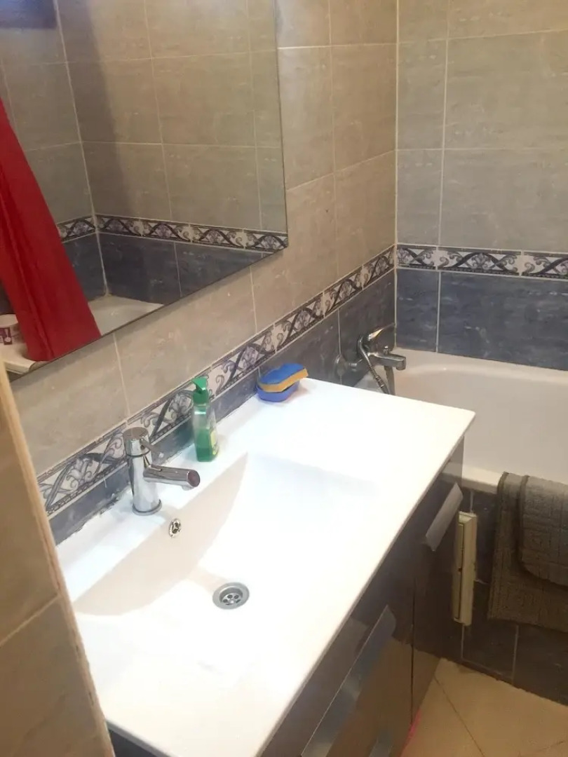 Apartment With 2 Bedrooms in Martil, With Wonderful sea View, Shared Pool and Enclosed Garden Near the Beach