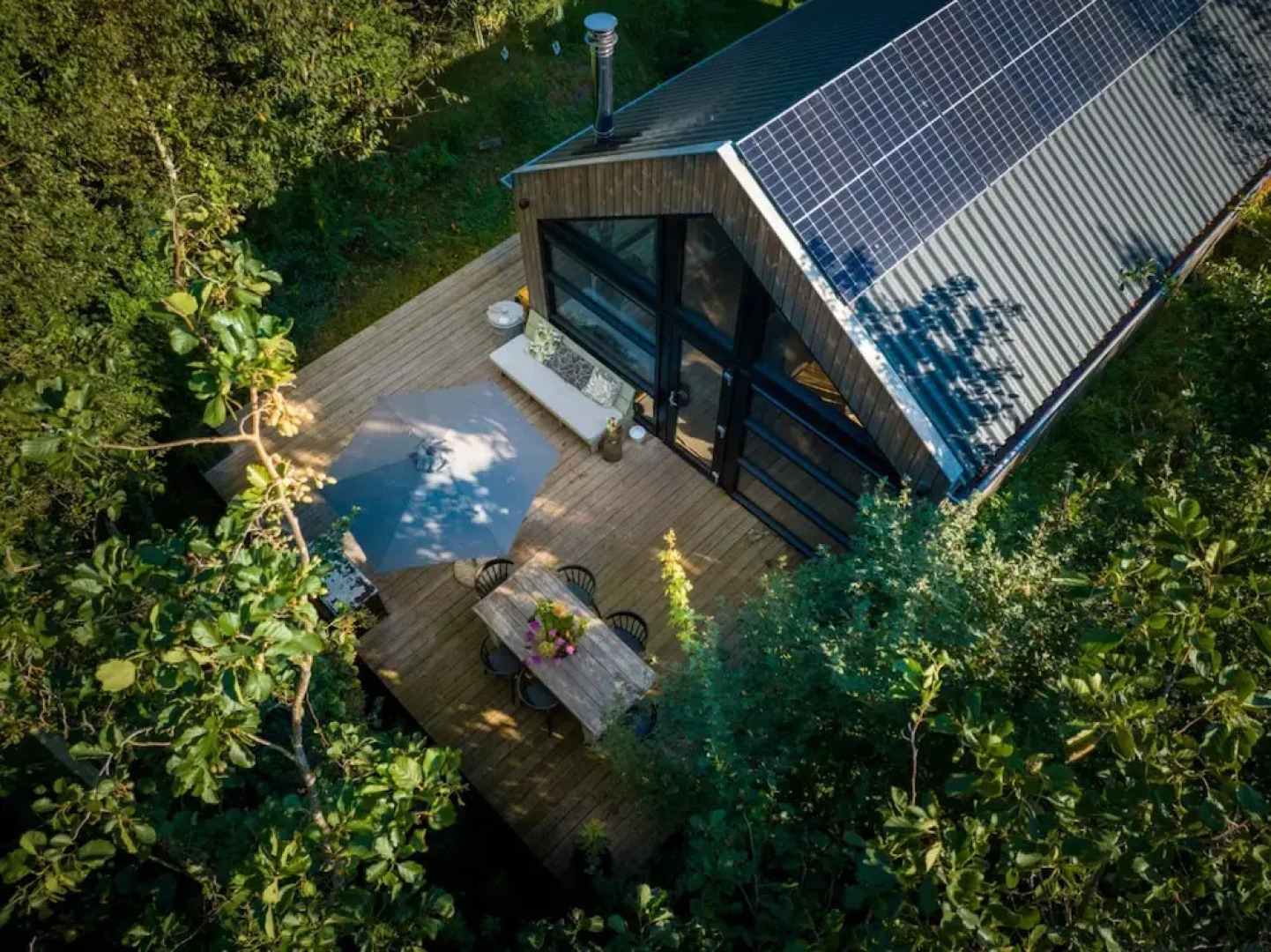 Waterlodge Skries in Nes