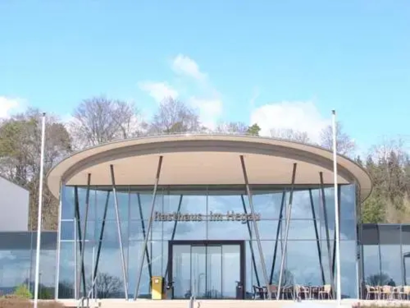 Hotel der Rastanlage im Hegau OST