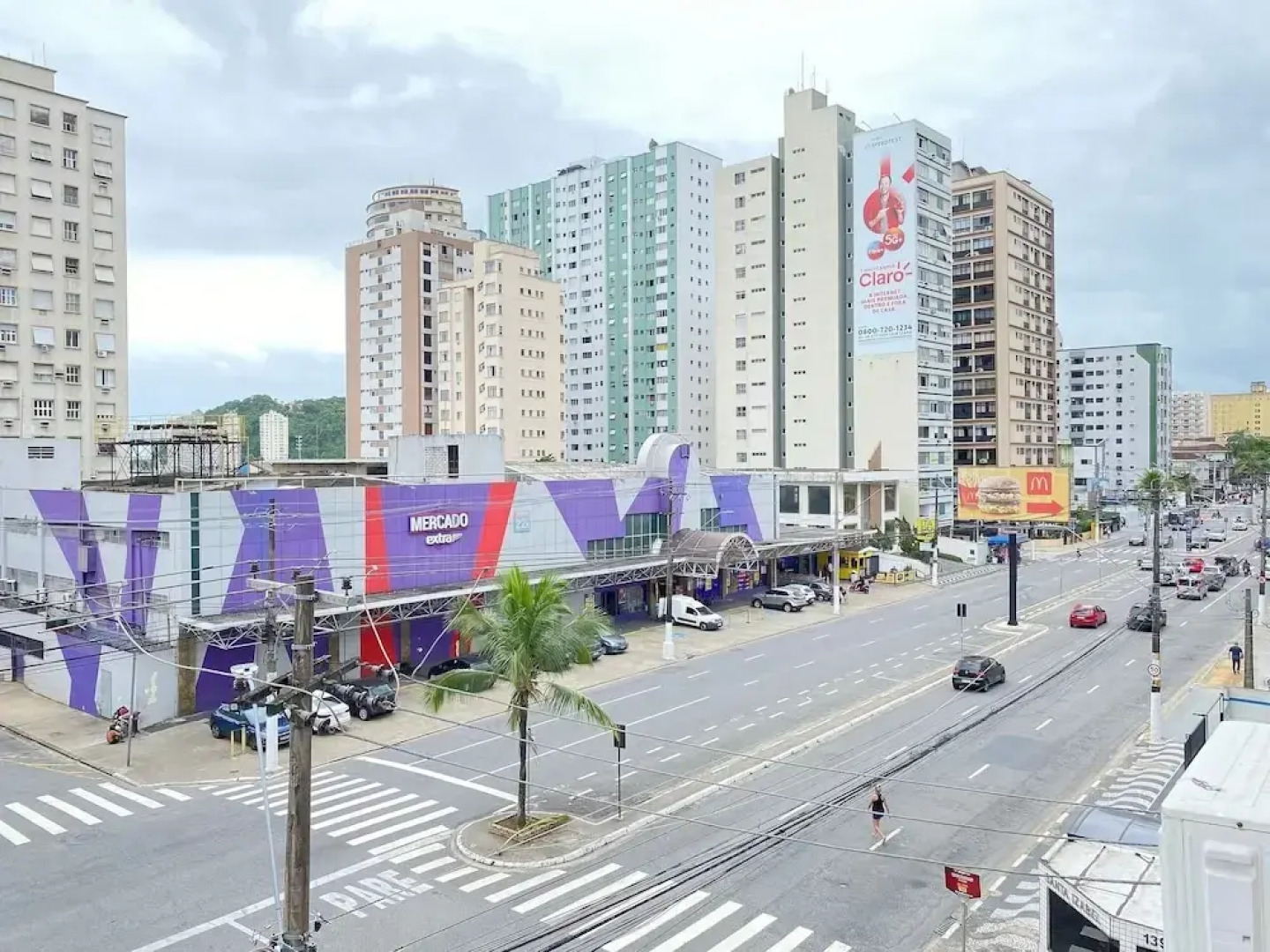 Pé na Areia Praia do Gonzaguinha