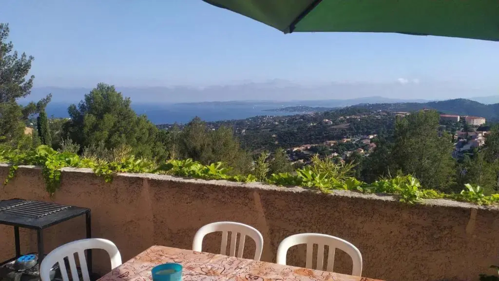 les issambres, appt 4 personnes, vue mer golf st tropez