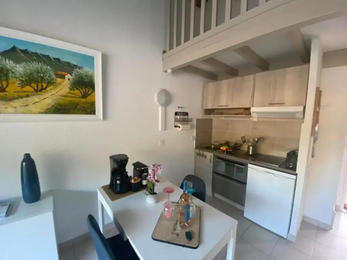 Golfe St Tropez Magique T2 duplex vue mer piscine, garage