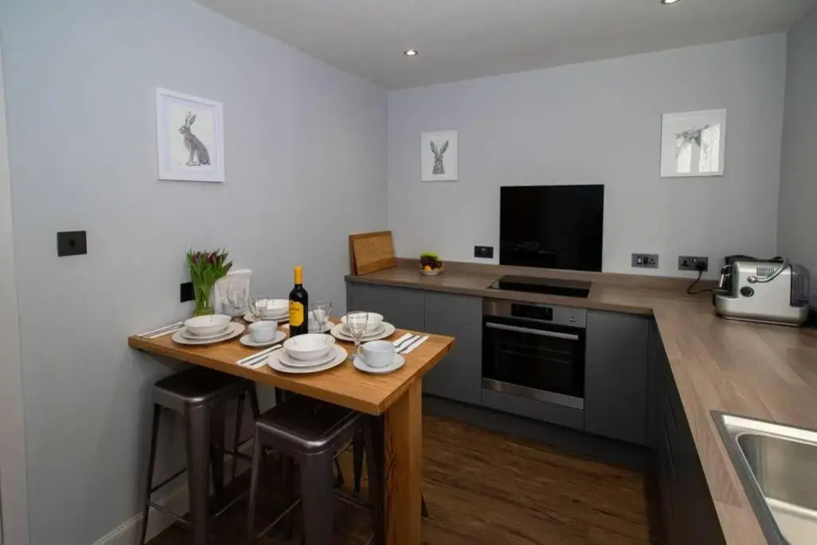 An Steisean - central apartment with home office