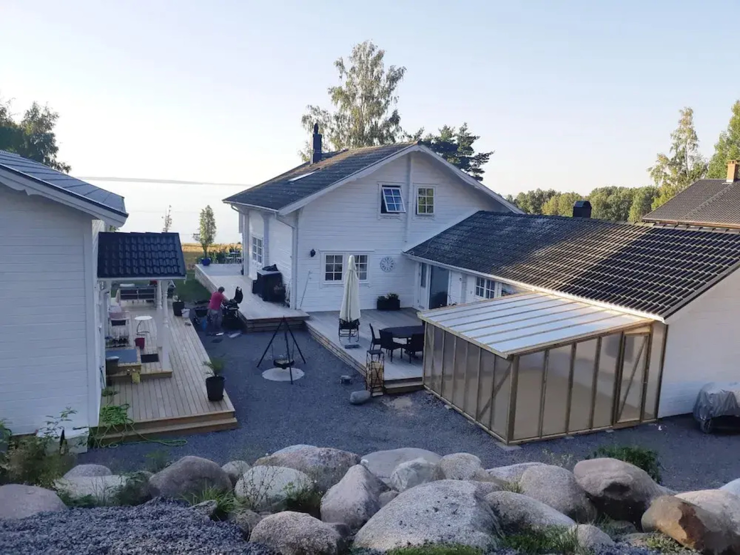 Guesthouse With Loft at Lake Skagern, Spa & Yoga