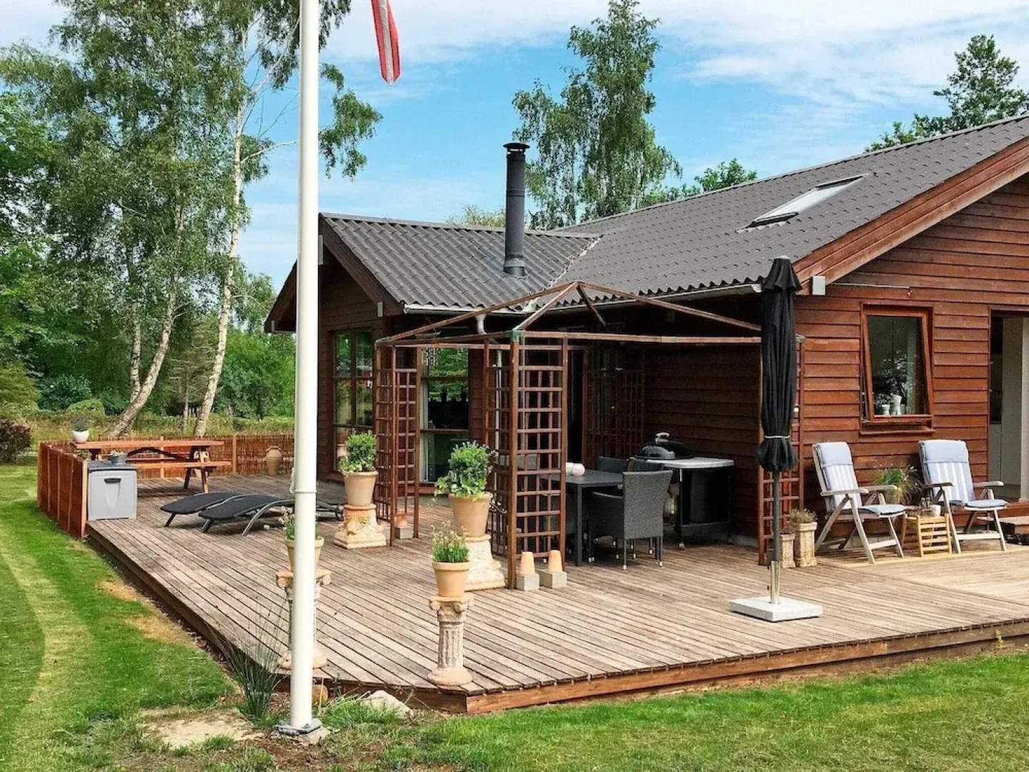 Sea-view Holiday Home in Roslev With Whirlpool