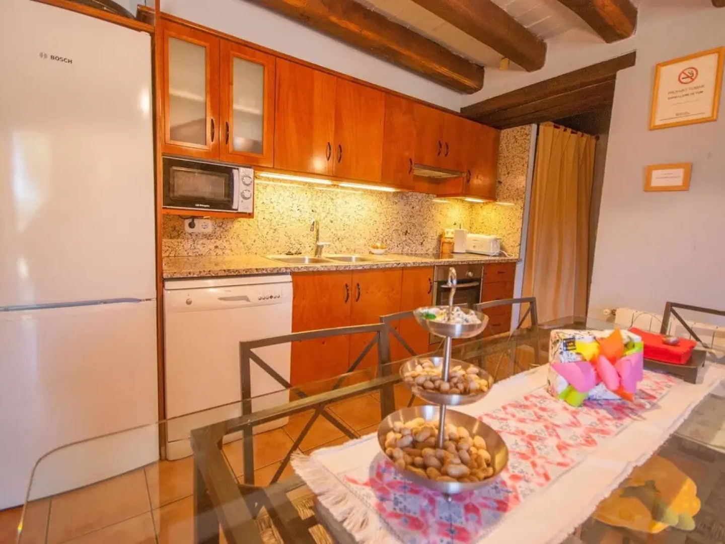 Catalan Farmhouse With Round Pool in the Middle of Forest