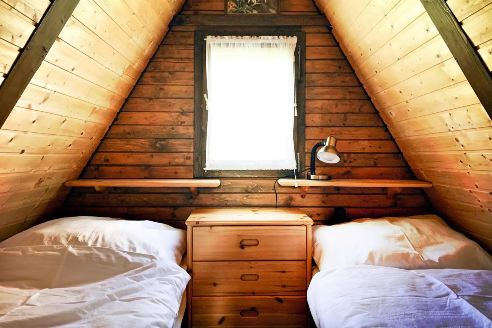 Hut Near Lake Traboch and Eisenerz Alps