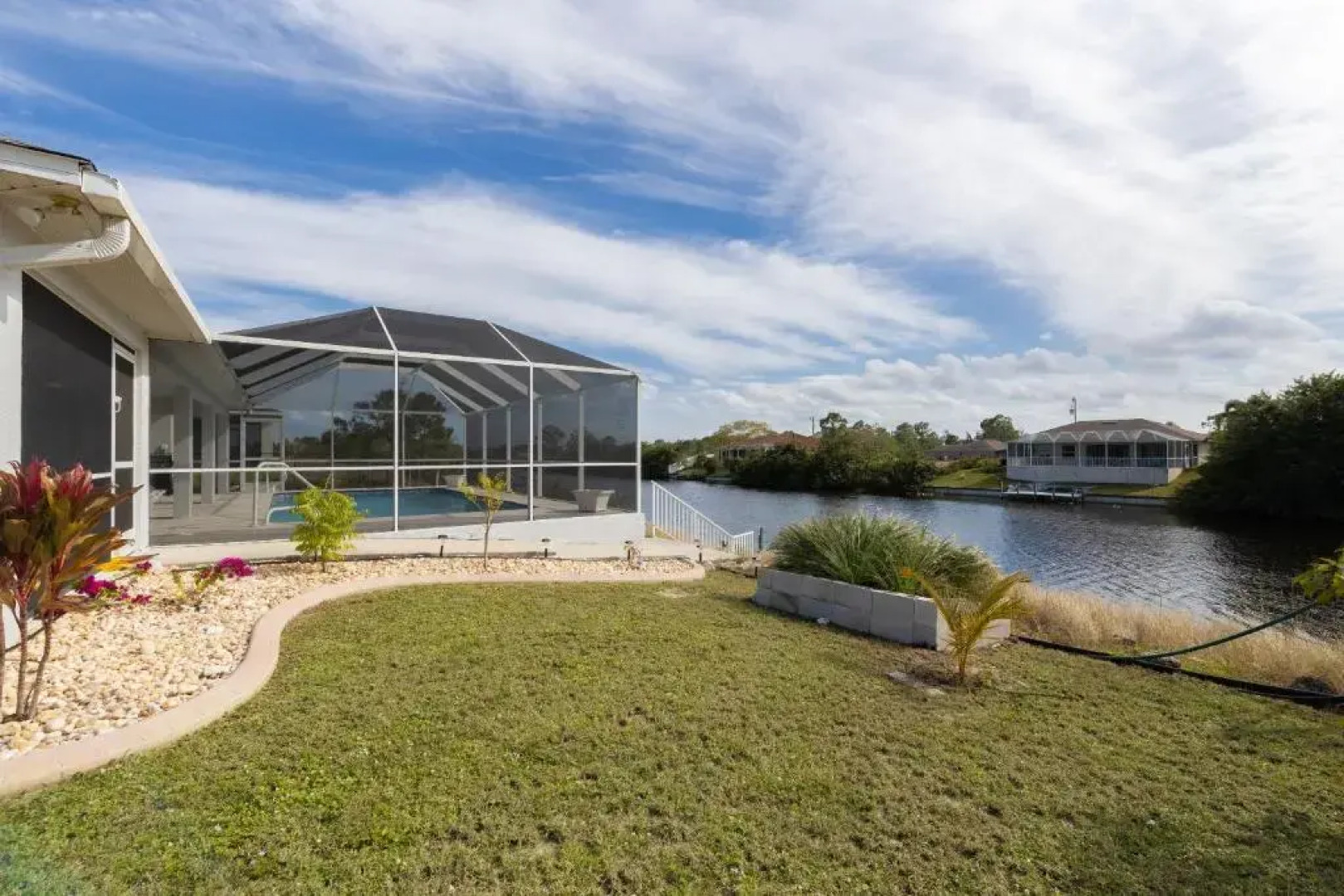 Waterfront Villa with Heated Pool - Villa Wine Down - Roelens Vacations