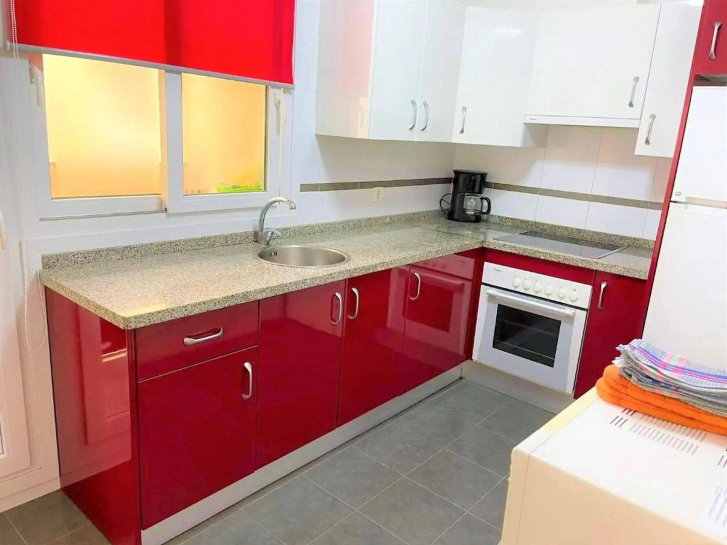 Pleasant apartment in Almerimar with shared pool