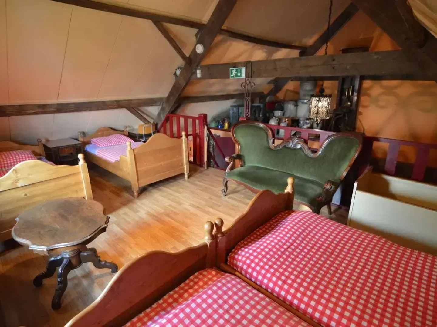 House Situated Peacefully on a Vast Green