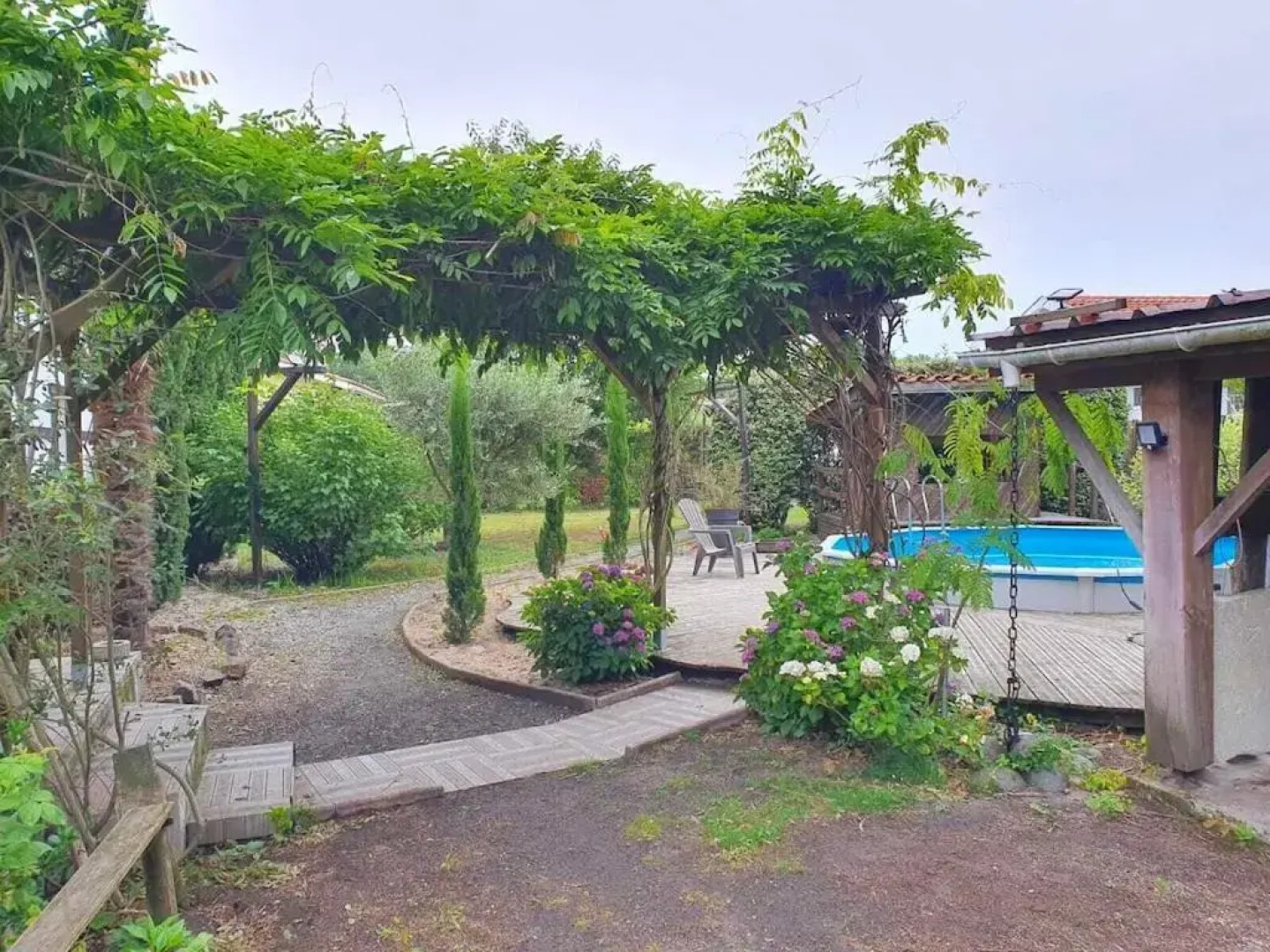 Maison de 7 chambres avec piscine privee jardin clos et wifi a Sainte Eulalie en Born
