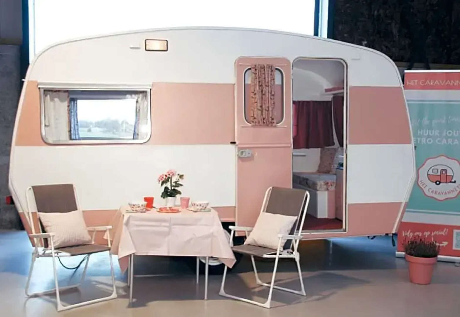 Het Caravannetje B&B - retro glamping