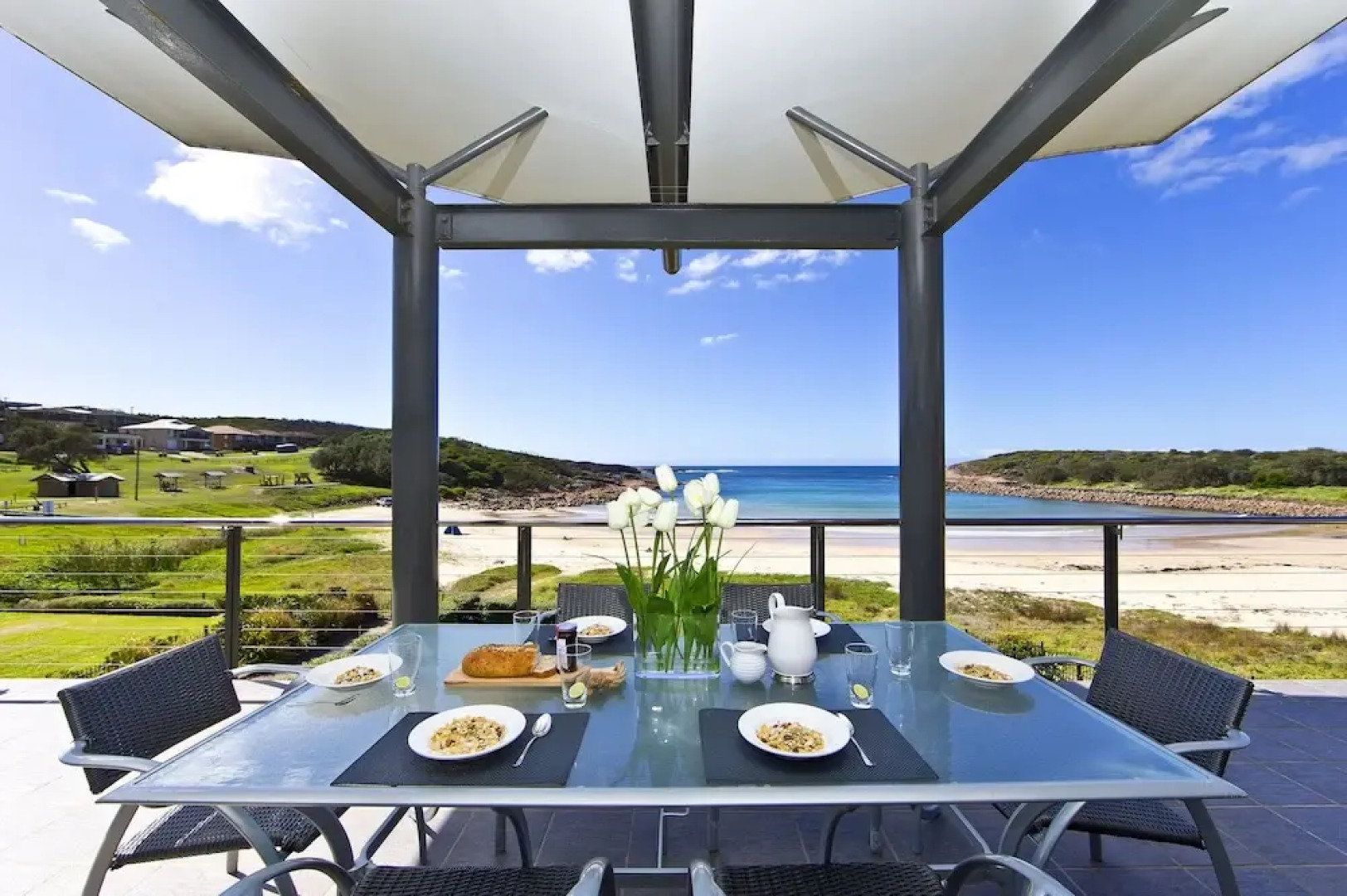 Sails on the Beachfront