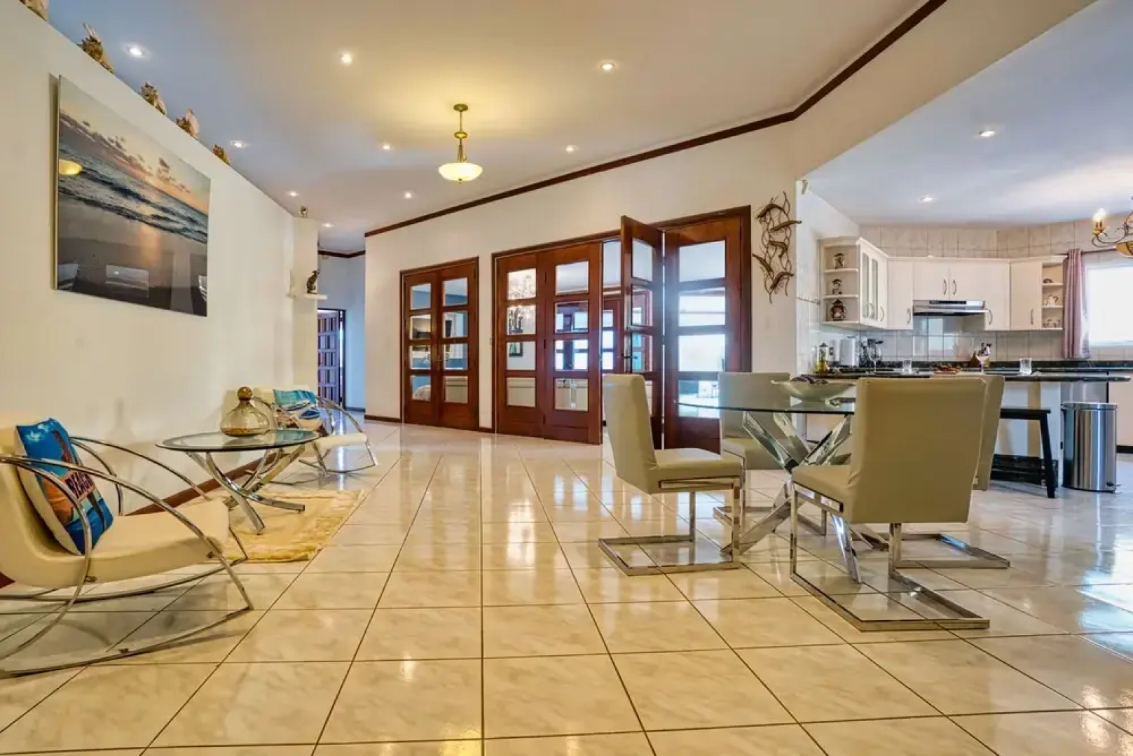 Private Beach Ocean Front Boat Dock Tiki Bar