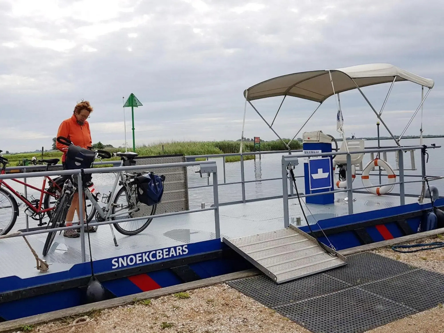 Inviting holiday home in Grou with terrace