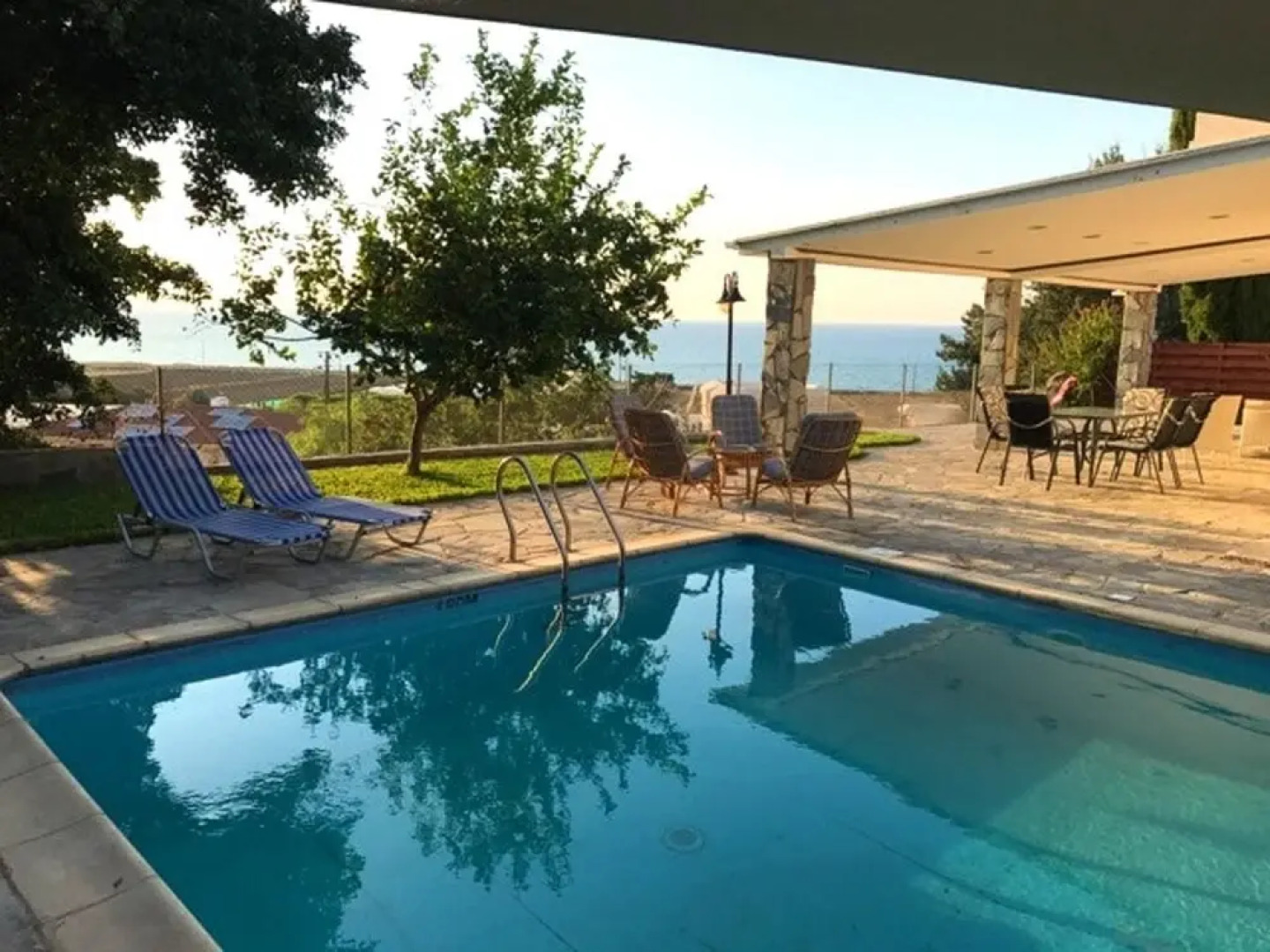 House With 3 Bedrooms in Argaka, With Wonderful sea View, Private Pool