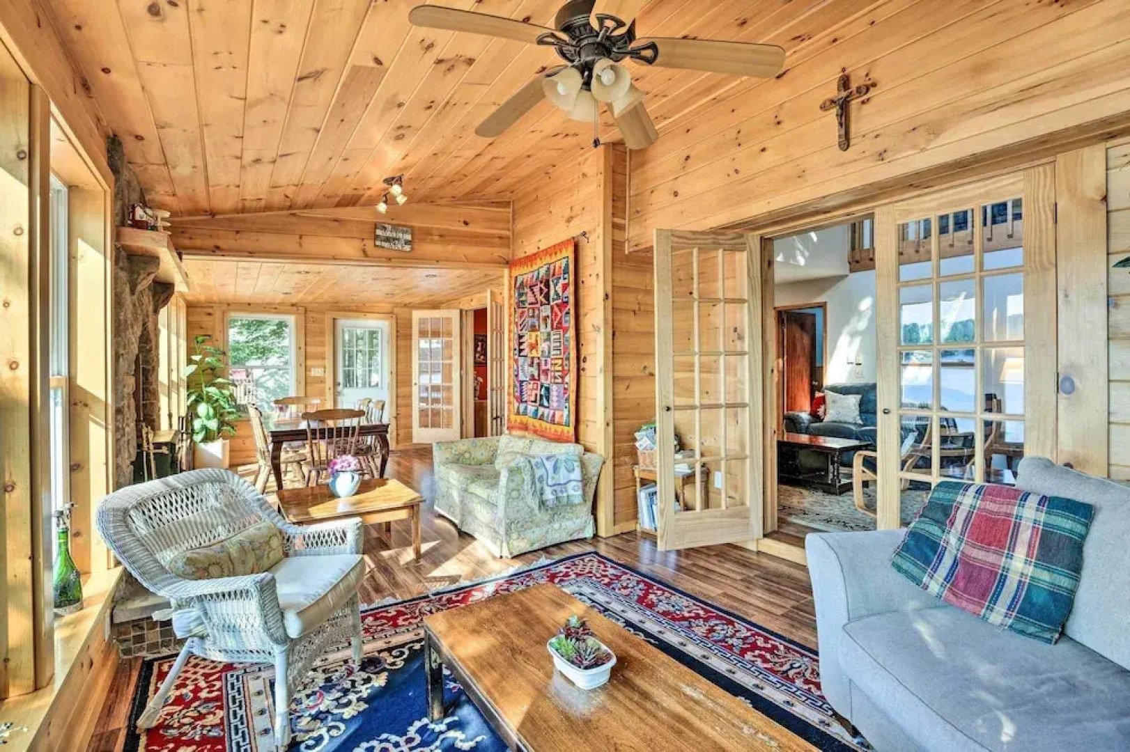 Lakefront Retreat w/ Dock & Yard in Tobyhanna!