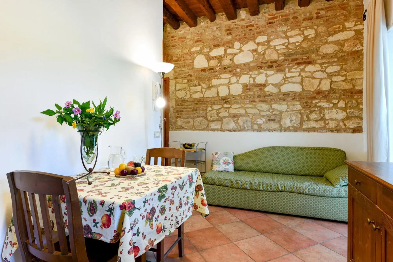 Oleandri apartment with one bedroom and one bathroom on the ground floor with wheelchair access (apartment 2)