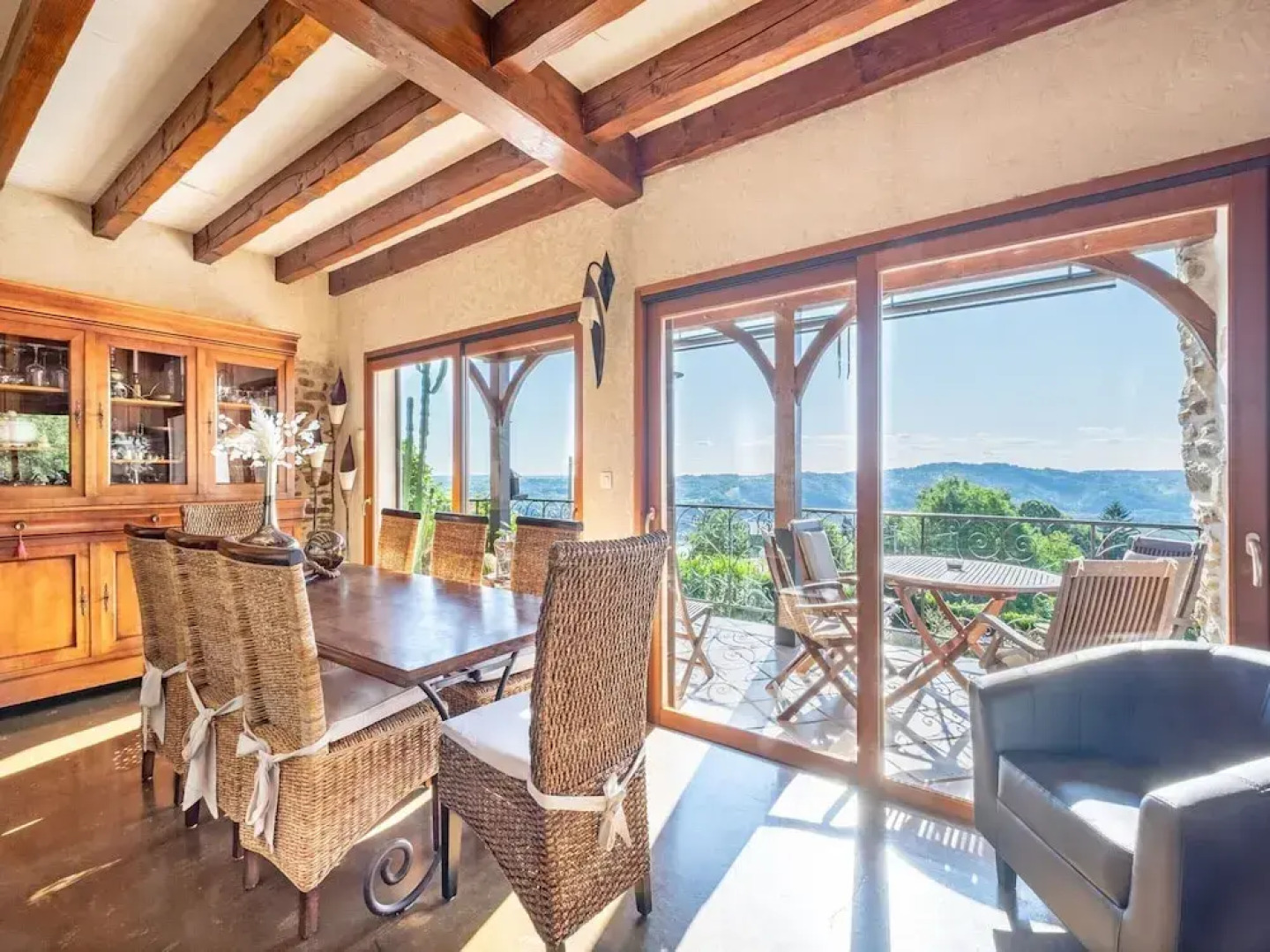 Stone House With Pool and Garden