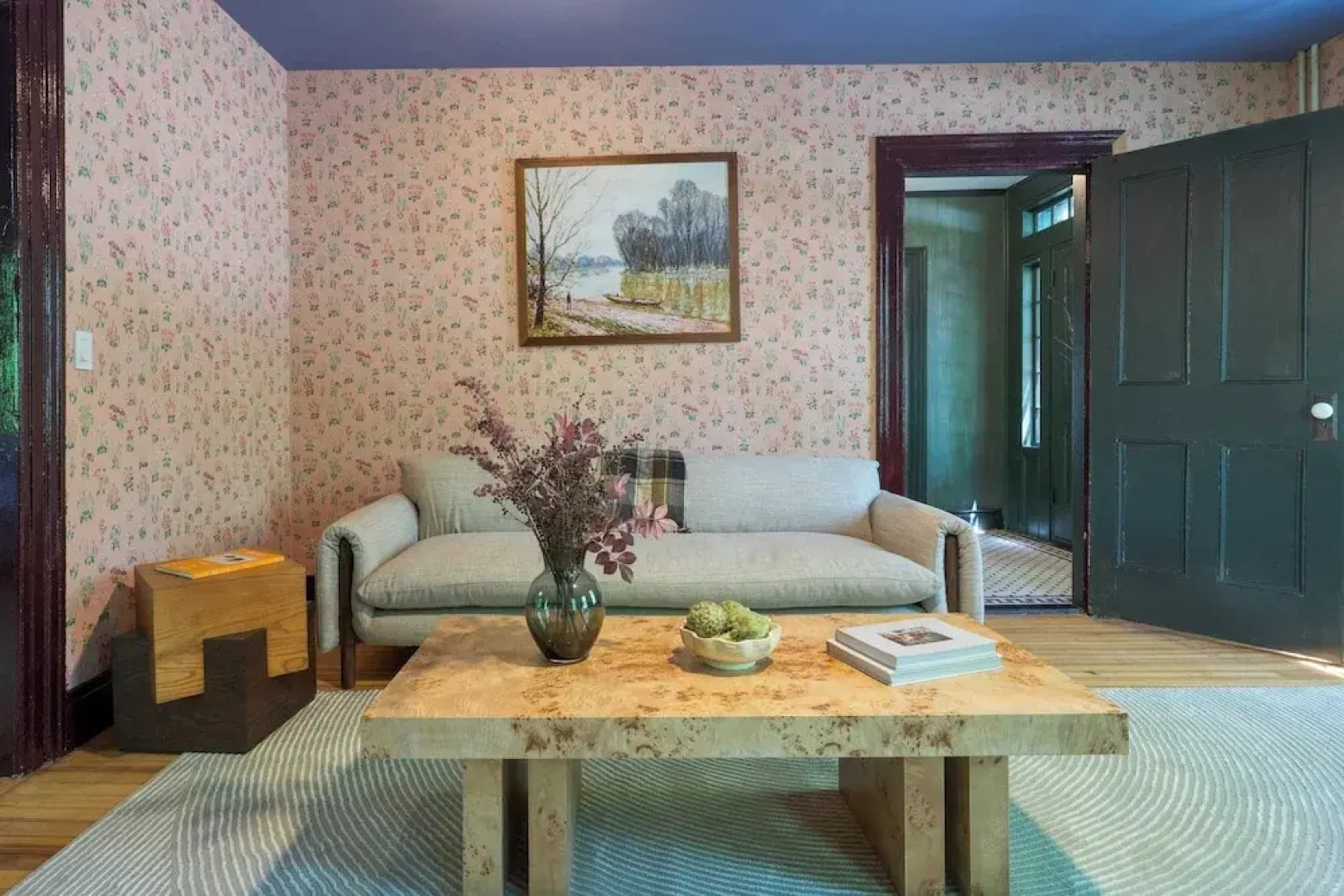 Relax in Style at Historic Modern on Main With Modern Amenities & Wooded Views