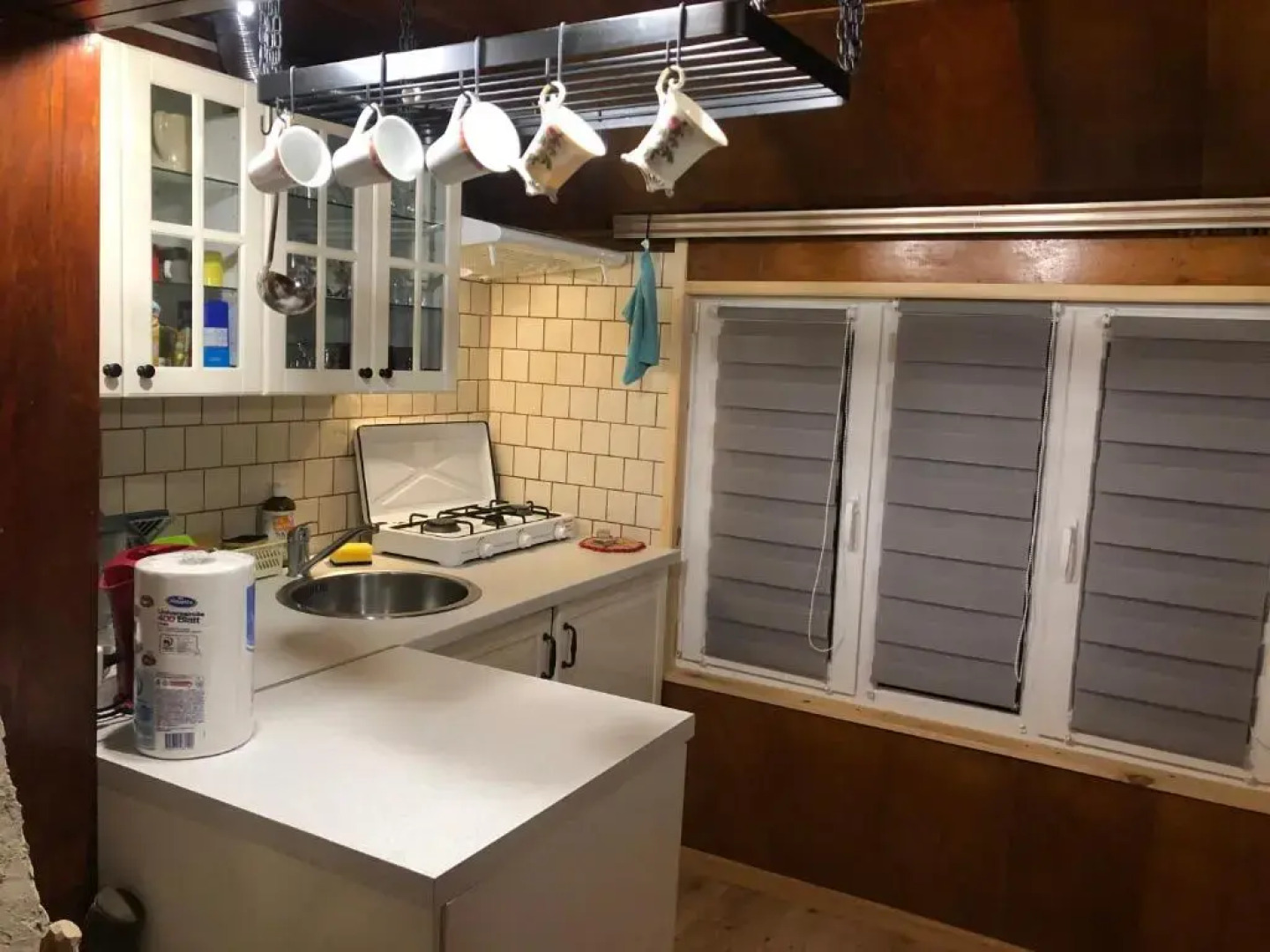 Letnisko SYMSAR 6, Drewniany domek letniskowy