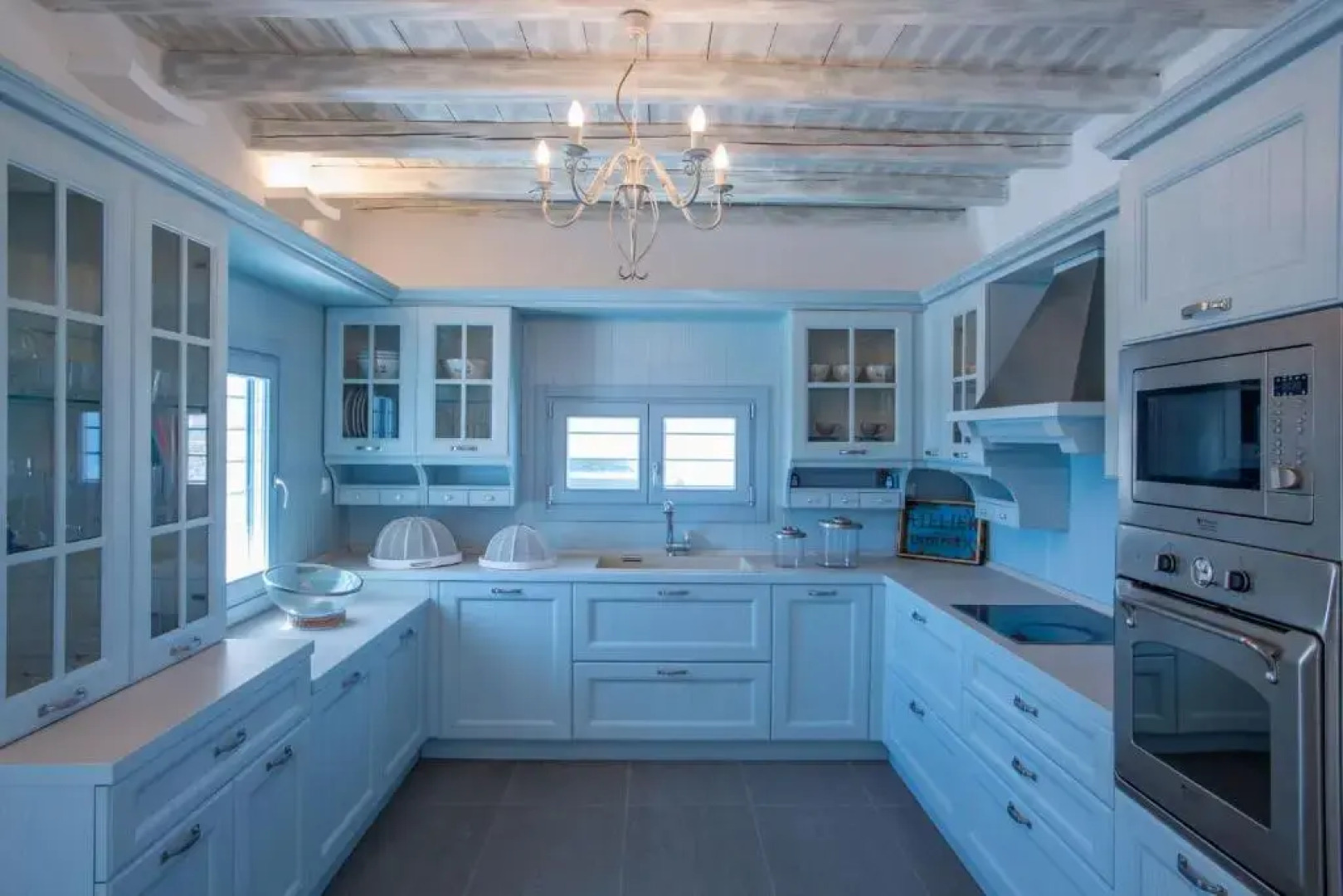 Luxury Paros Villa Sea View Villa Private Pool 4 BDR Tserdakia