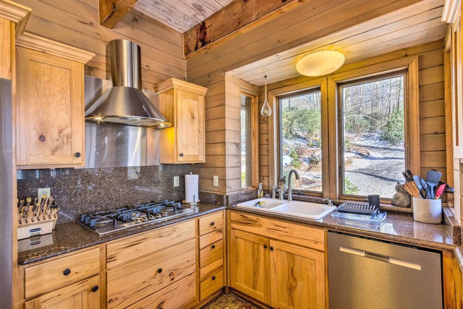 Golf, Sauna, Creek: Spectacular Smoky Mtn-view Gem