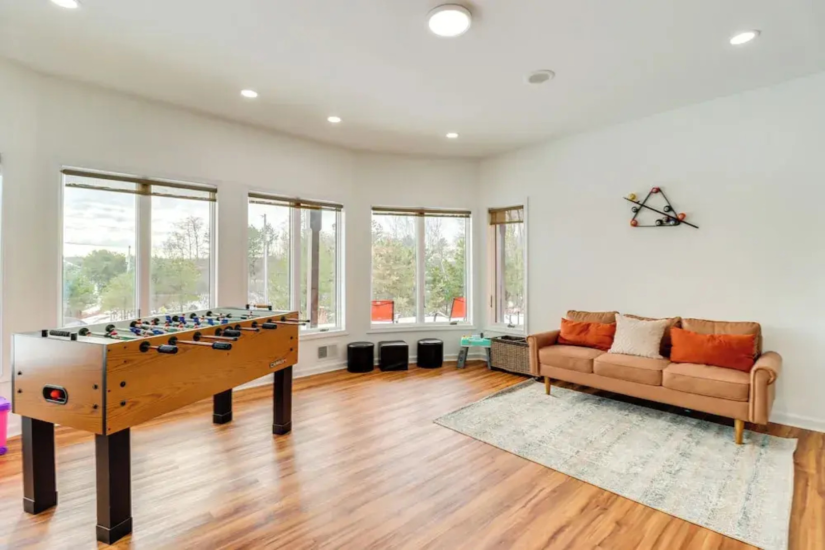 Deck & Lake View: Spacious Long Pond Home!