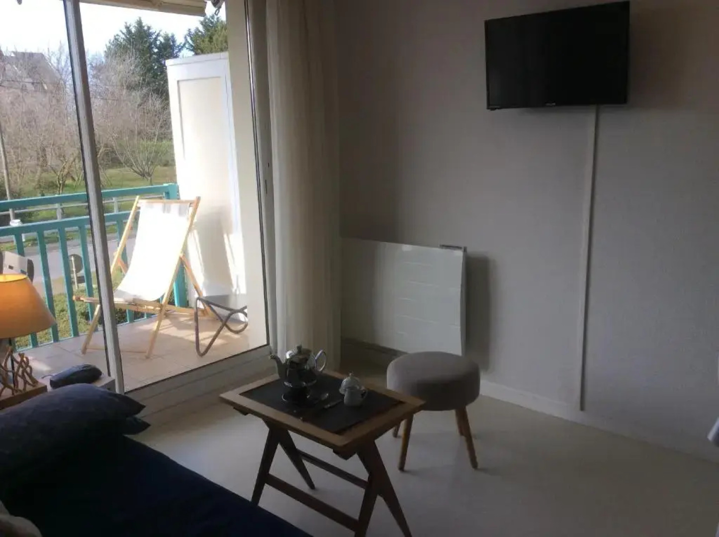 2 pièces 150 de la Mer, Calme,ensoleillé avec Parking