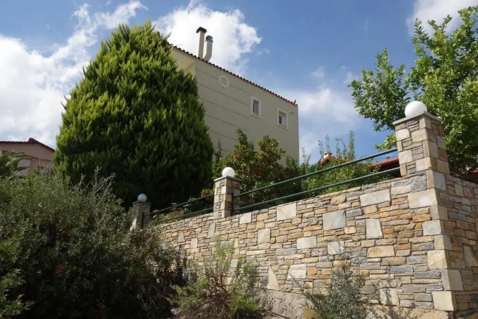 Beach Front House With View