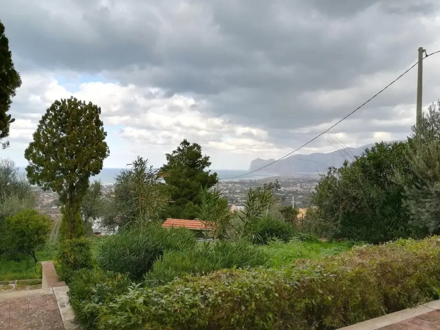 House With one Bedroom in Villagrazia di Carini, With Wonderful sea View, Furnished Terrace and Wifi Near the Beach