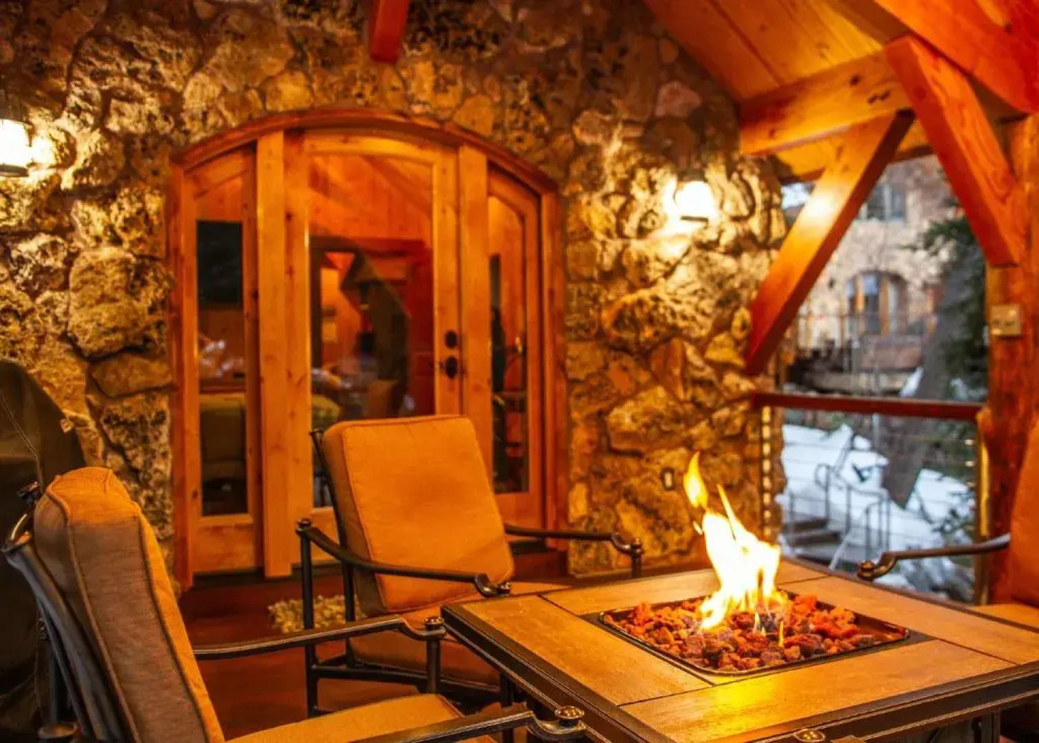 Carriage House Above the Stream