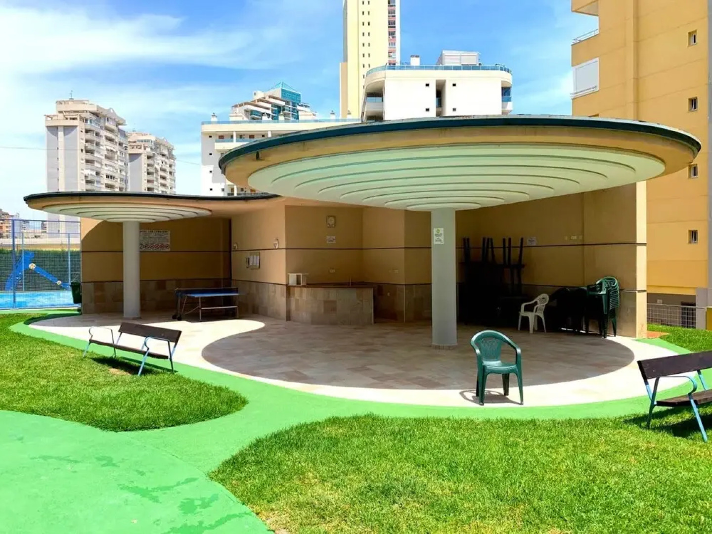 Apartment With one Bedroom in Benidorm, With Wonderful sea View, Shared Pool, Balcony