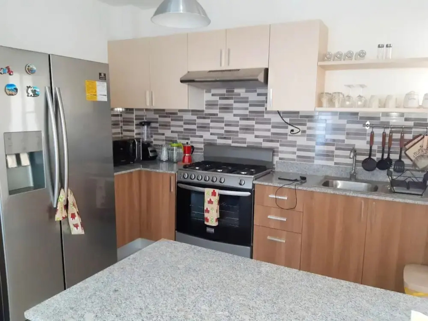 3 bedrooms appartement with shared pool furnished garden and wifi at Santiago De Los Caballeros