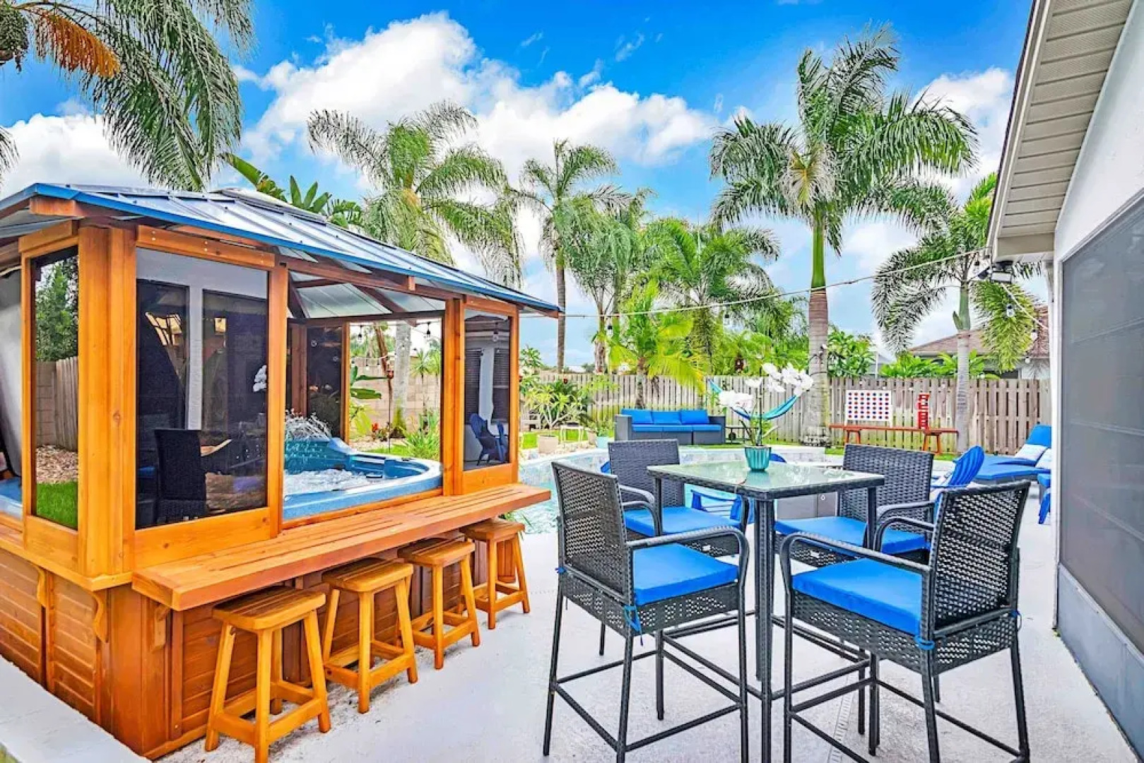 Urban Oasis W/hot Tub, Heated Pool And Private Movie Theater 2 Bedroom Home by RedAwning