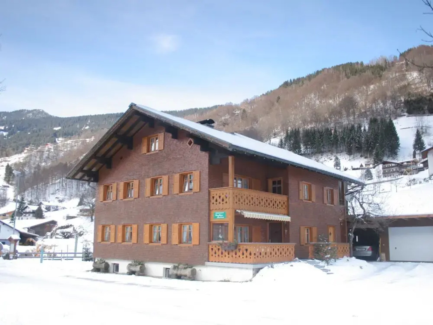 Cozy Apartment with Sauna near Ski Area in Silbertal