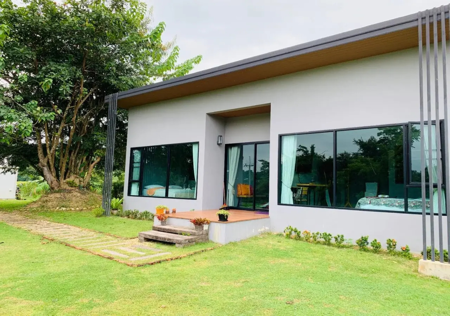 The Little Earth Farm View