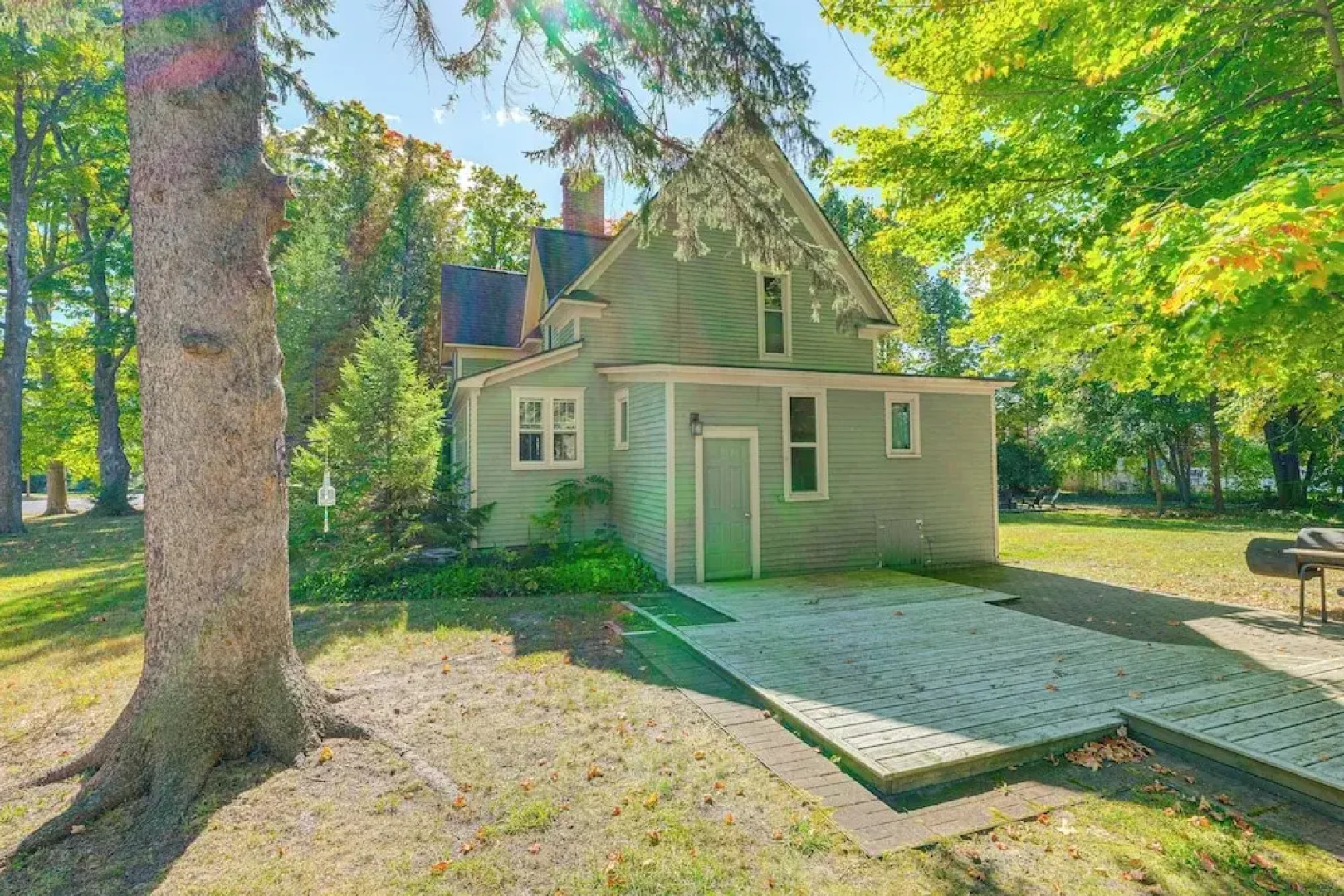 Near Lake: Historic Boyne City Home w/ Fire Pit!