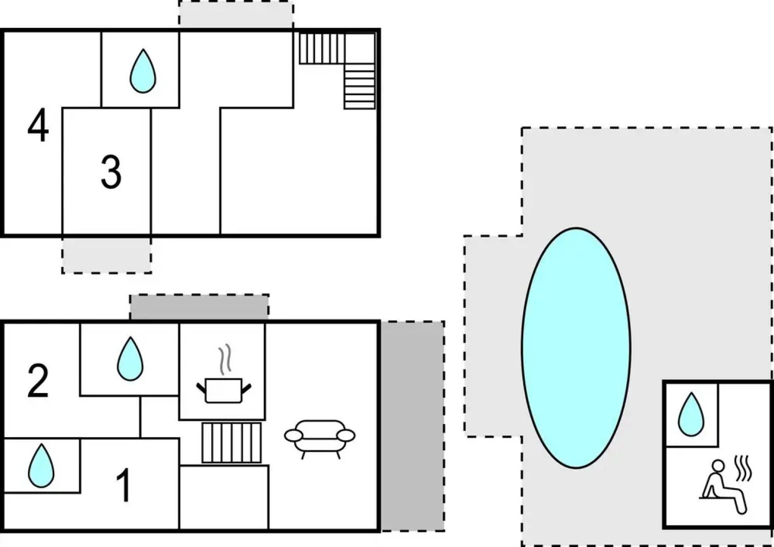 Awesome Home in Trestina With Sauna, Wifi and Indoor Swimming Pool