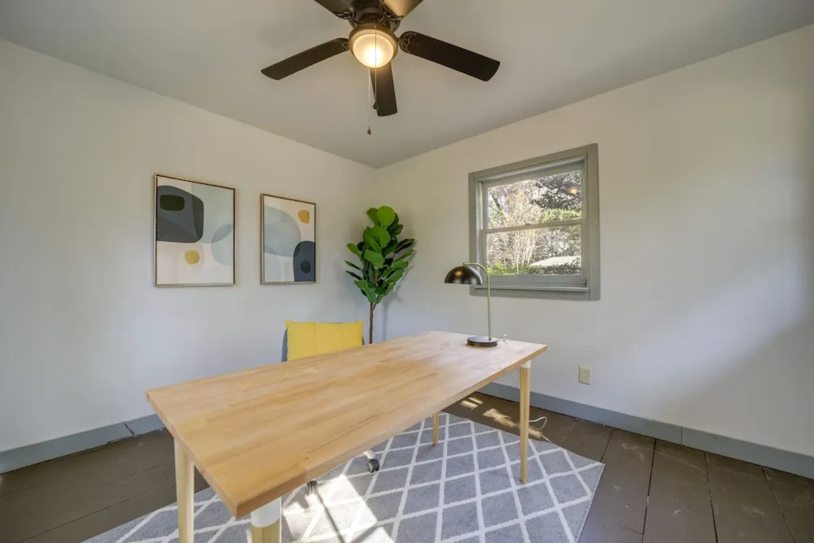 Restored Candler Log Cabin w/ Private Office!