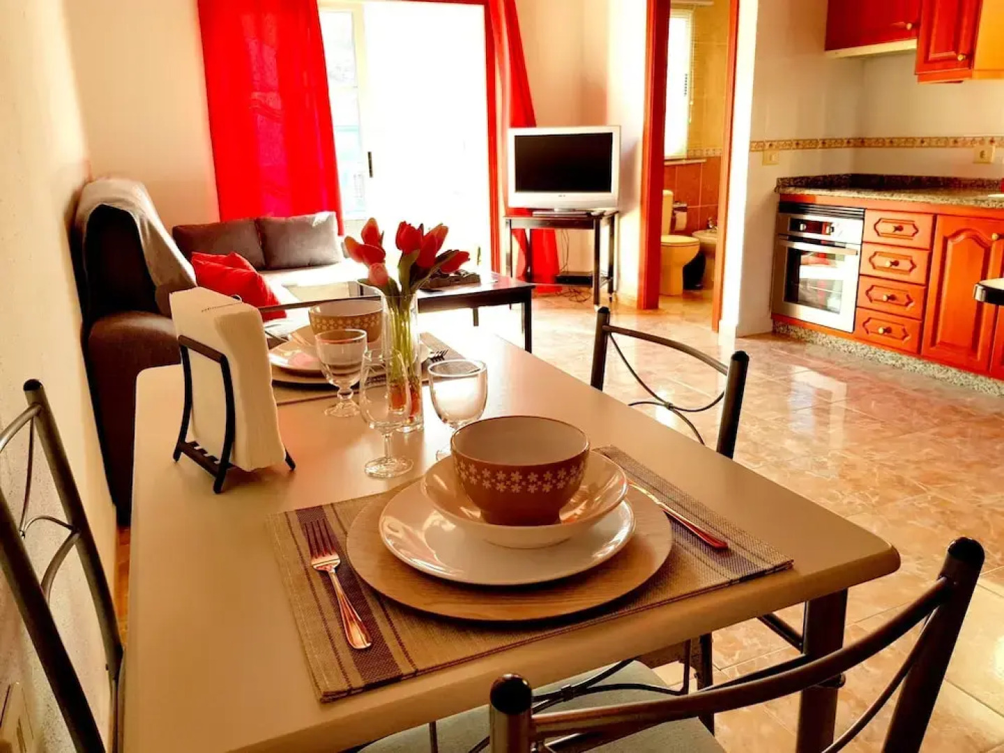 Apartment With 2 Bedrooms in Santiago del Teide, With Wonderful Mounta