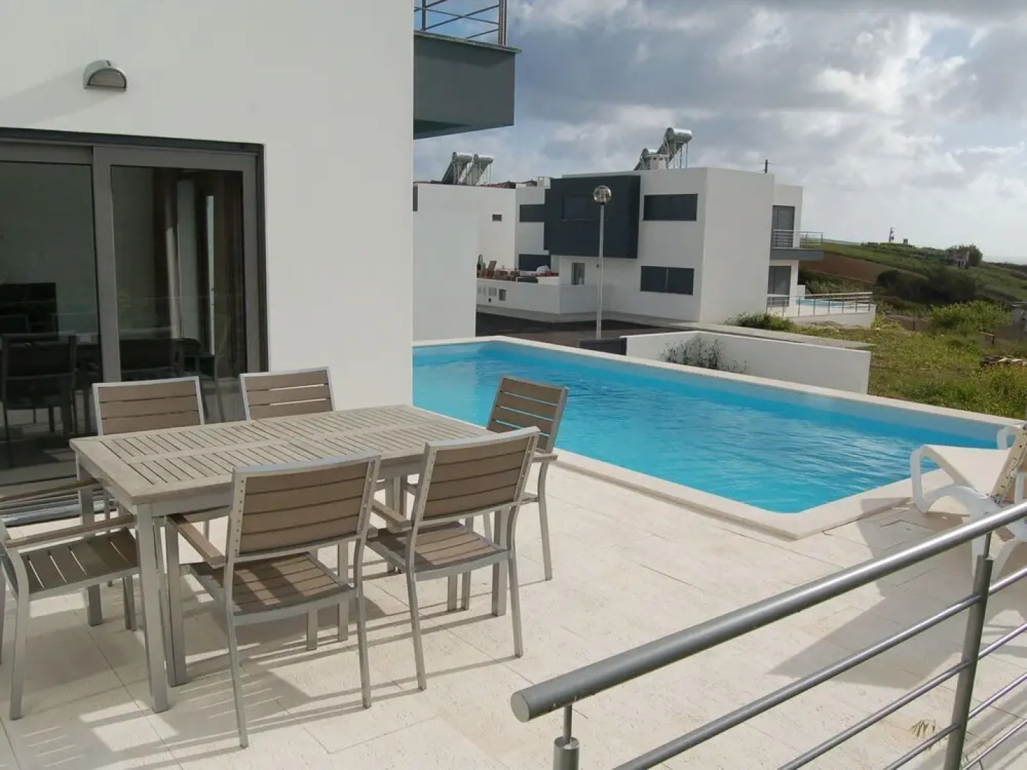 Modern villa with private pool just 400m from the sea