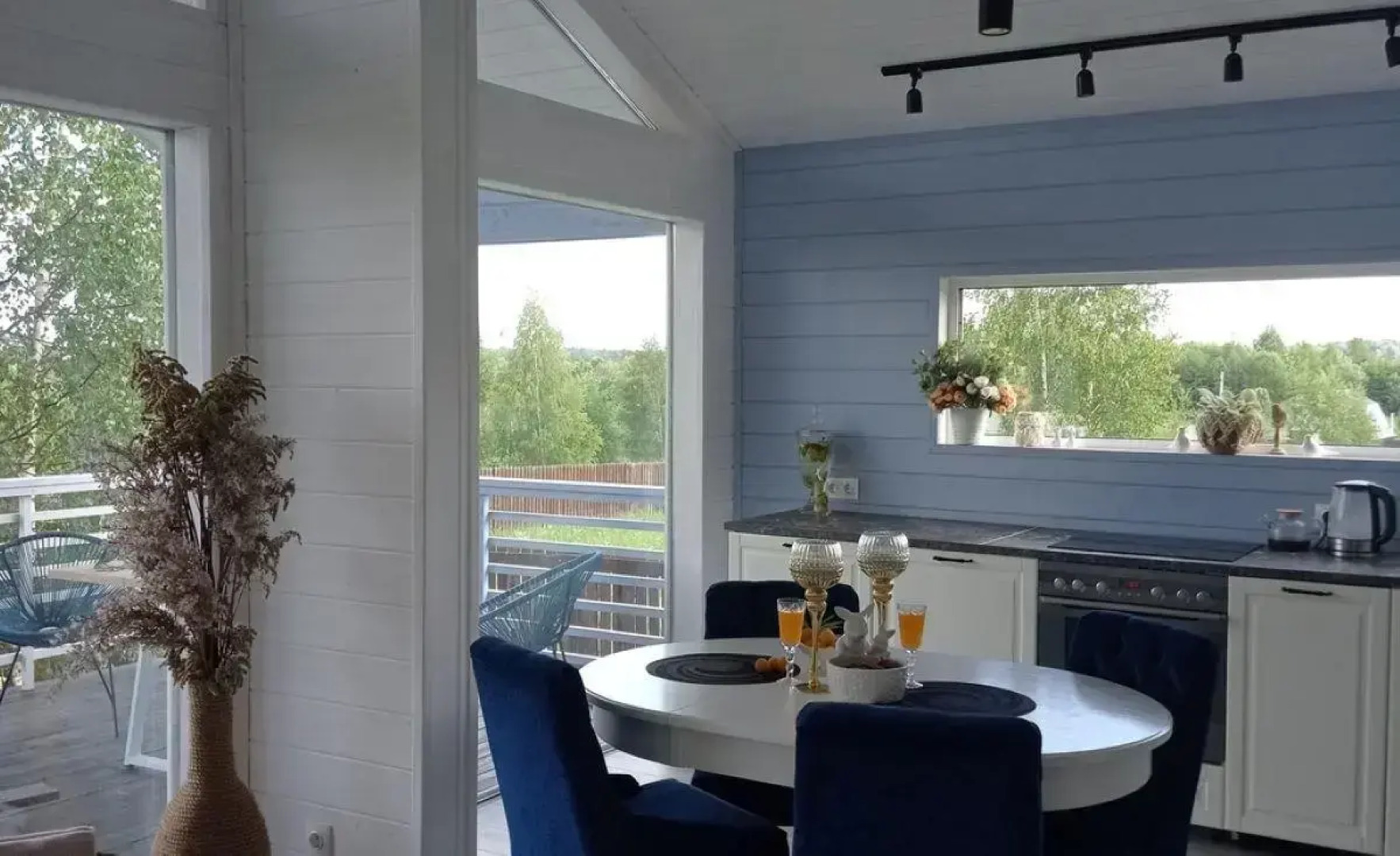 Барн с баней на дровах