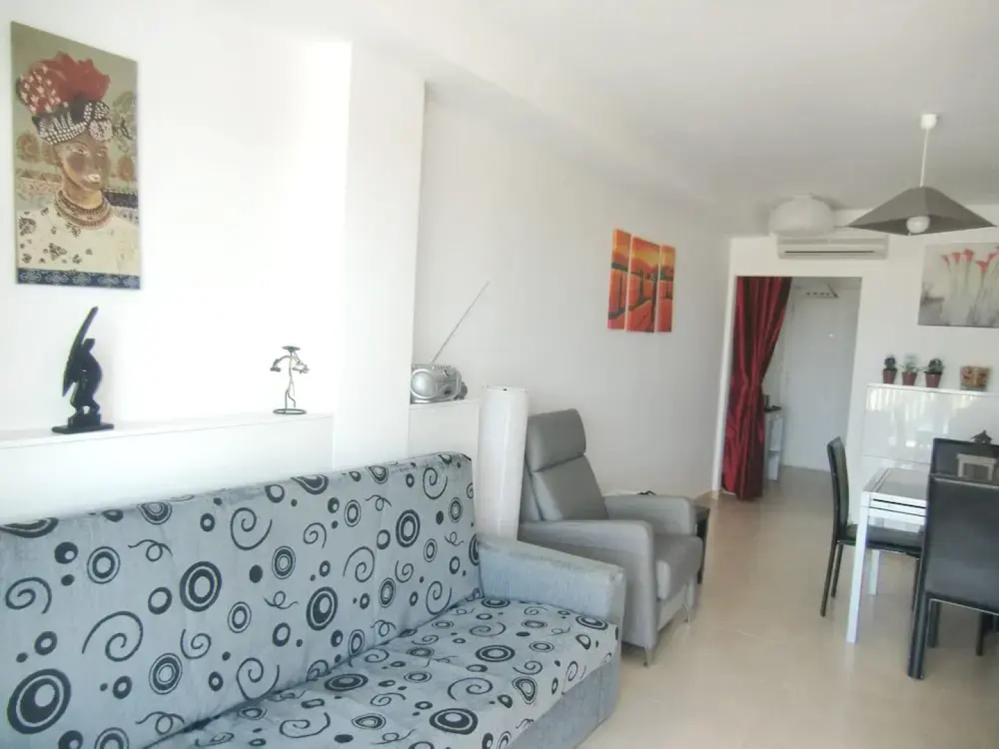 Apartment With 2 Bedrooms in Vinaros, With Wonderful sea View, Pool Ac