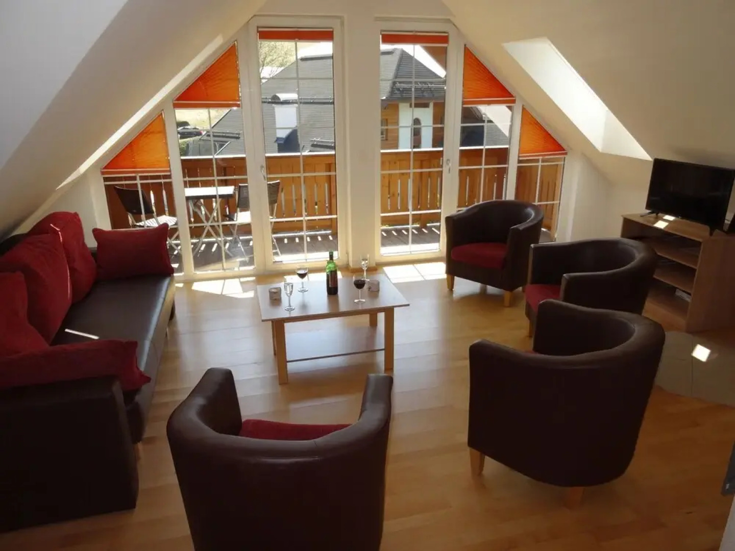 Lovely Apartment With Balcony, Terrace, Heating, Parking