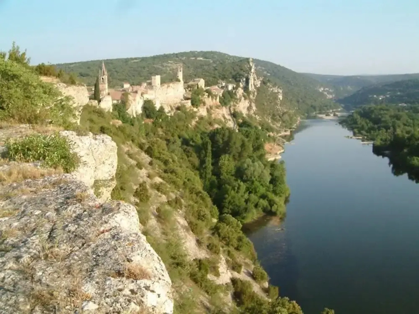 House With one Bedroom in Saint-martin-d'ardèche, With Wonderful Mount