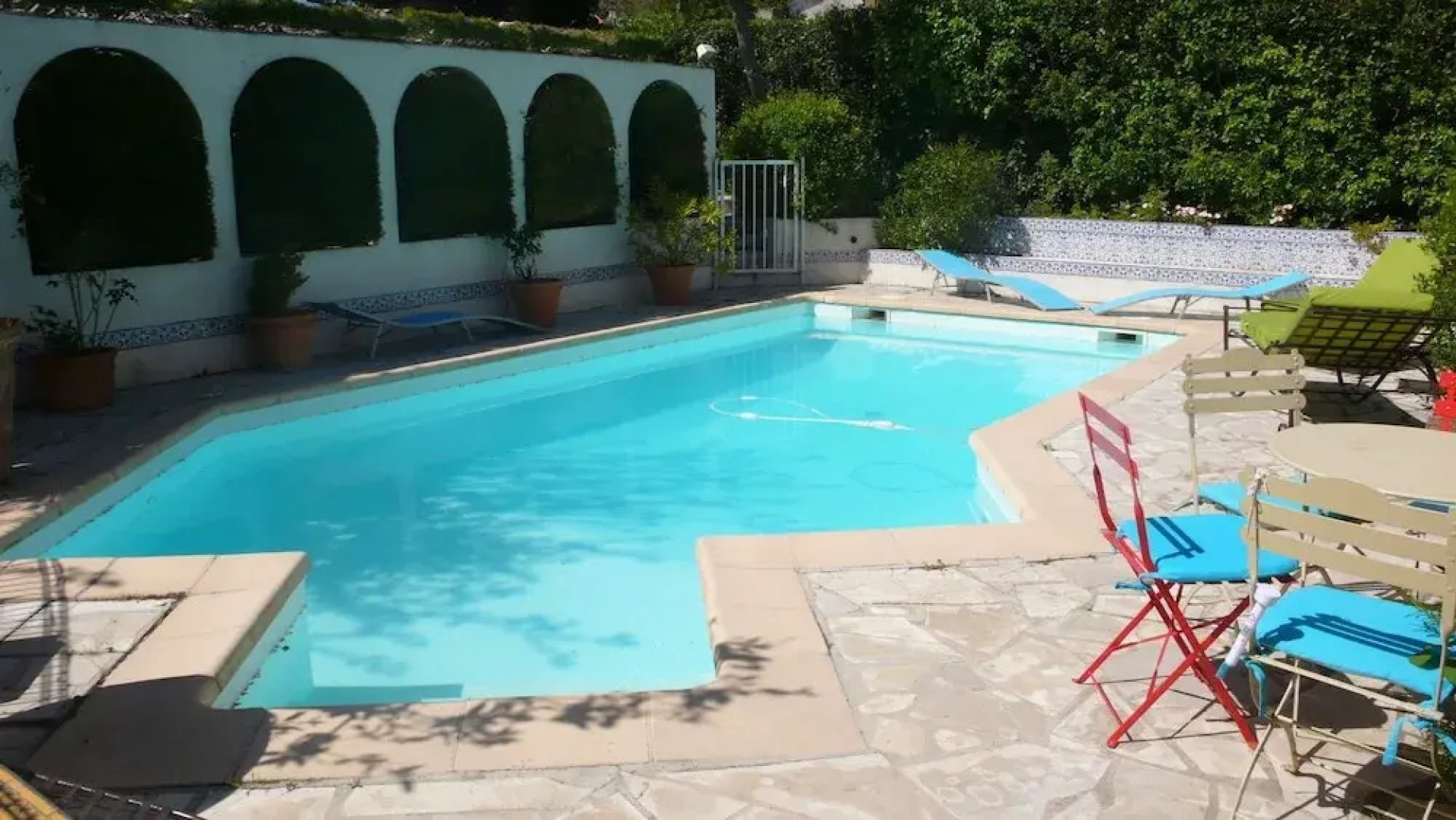 Le patio des Mimosas