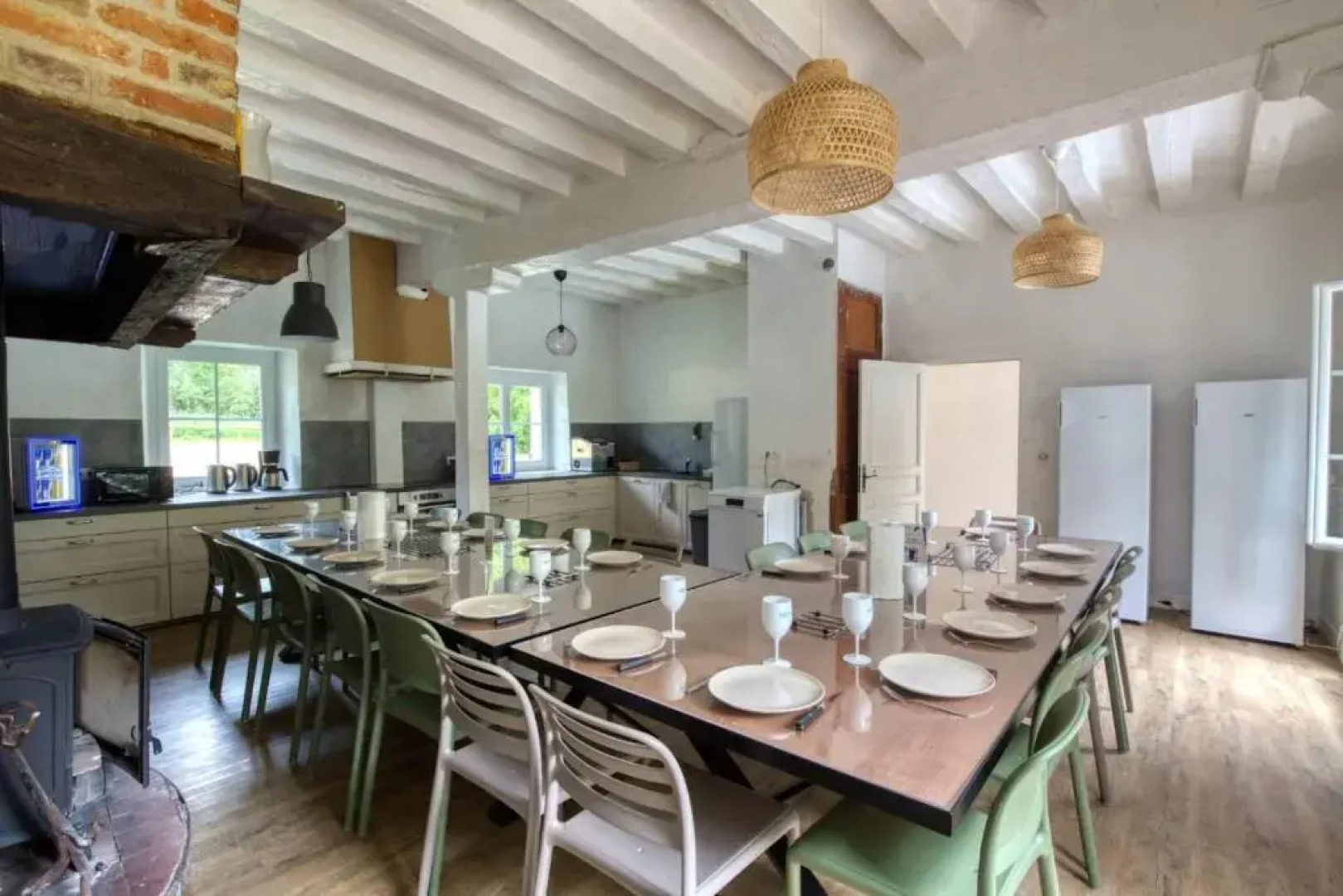 Crazy Villa Moulin du Vinet 28 - Heated pool - Basket - 2h Paris - 26p